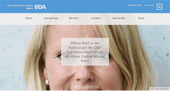 Desktop Screenshot of bda-bayern.de